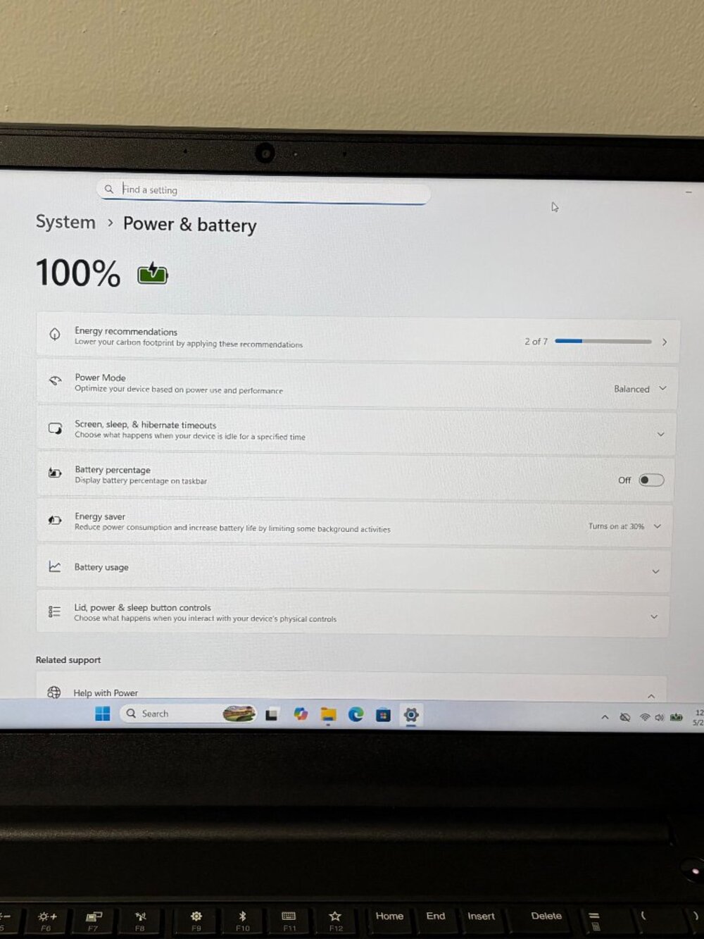 Lenovo ThinkPad E580 | Core i5 | 8GB RAM | 128GB SSD | Windows 11 Pro - Picture 11 of 12